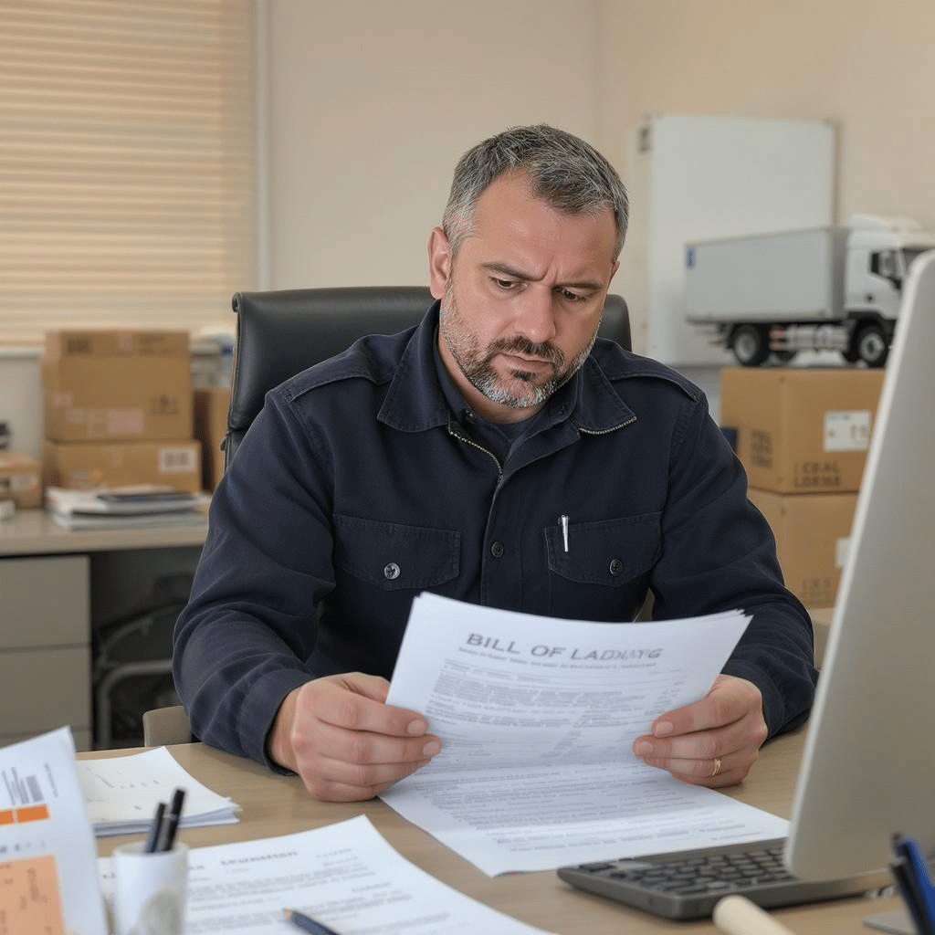 Bl : cadre contractuel et logistique autour de la lettre de voiture pour transporteurs
